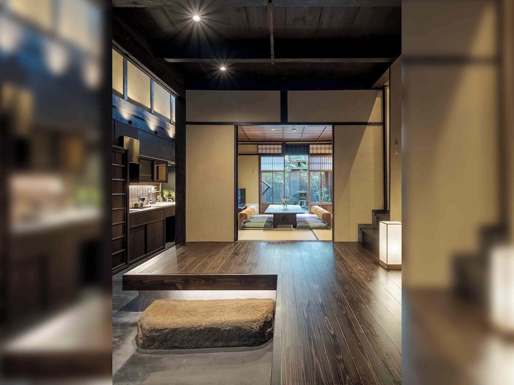 トラディショナル ハウス 2 ベッドルーム キッチン ガーデンビュー 客室17 | Konoha Yura Machiya House