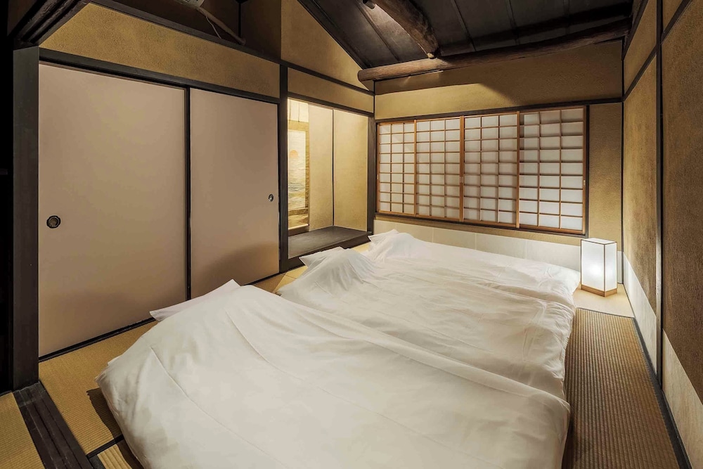 トラディショナル ハウス 2 ベッドルーム キッチン ガーデンビュー 客室8 | Konoha Yura Machiya House