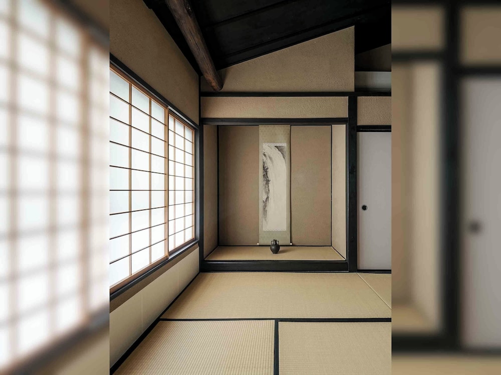 トラディショナル ハウス 2 ベッドルーム キッチン ガーデンビュー 客室15 | Konoha Yura Machiya House