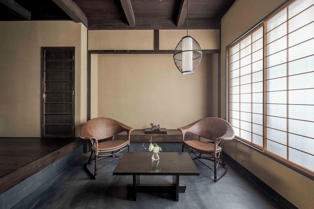 トラディショナル ハウス 2 ベッドルーム キッチン ガーデンビュー 客室22 | Konoha Yura Machiya House