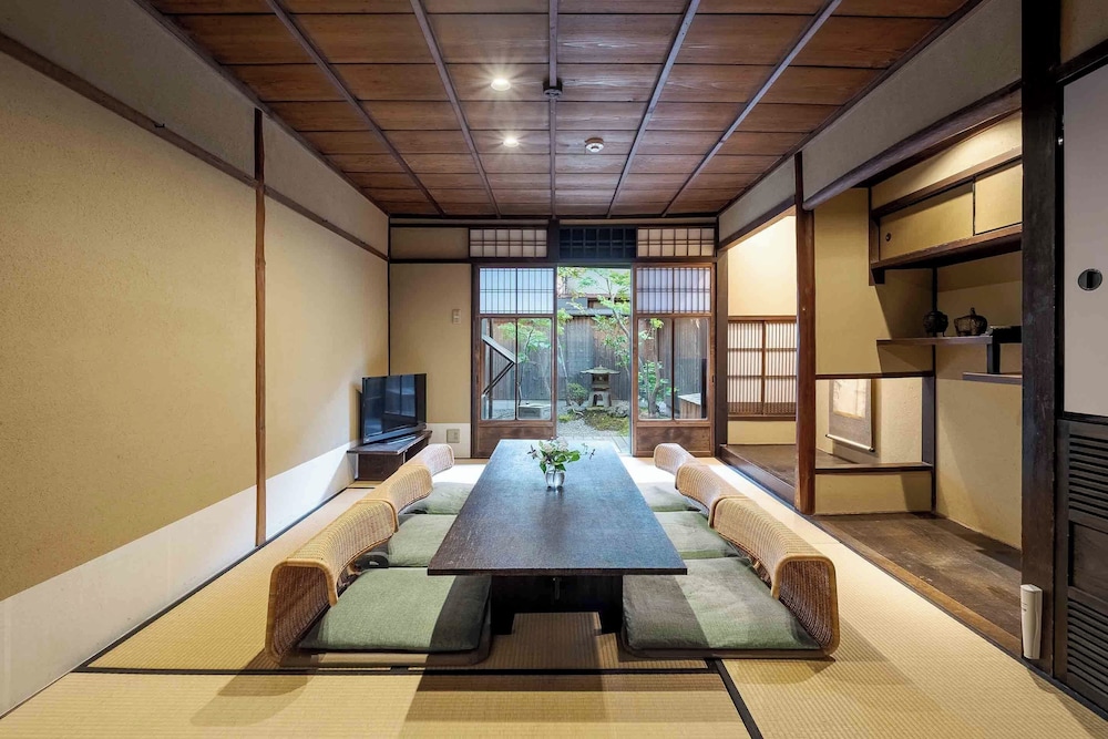 トラディショナル ハウス 2 ベッドルーム キッチン ガーデンビュー 客室24 | Konoha Yura Machiya House
