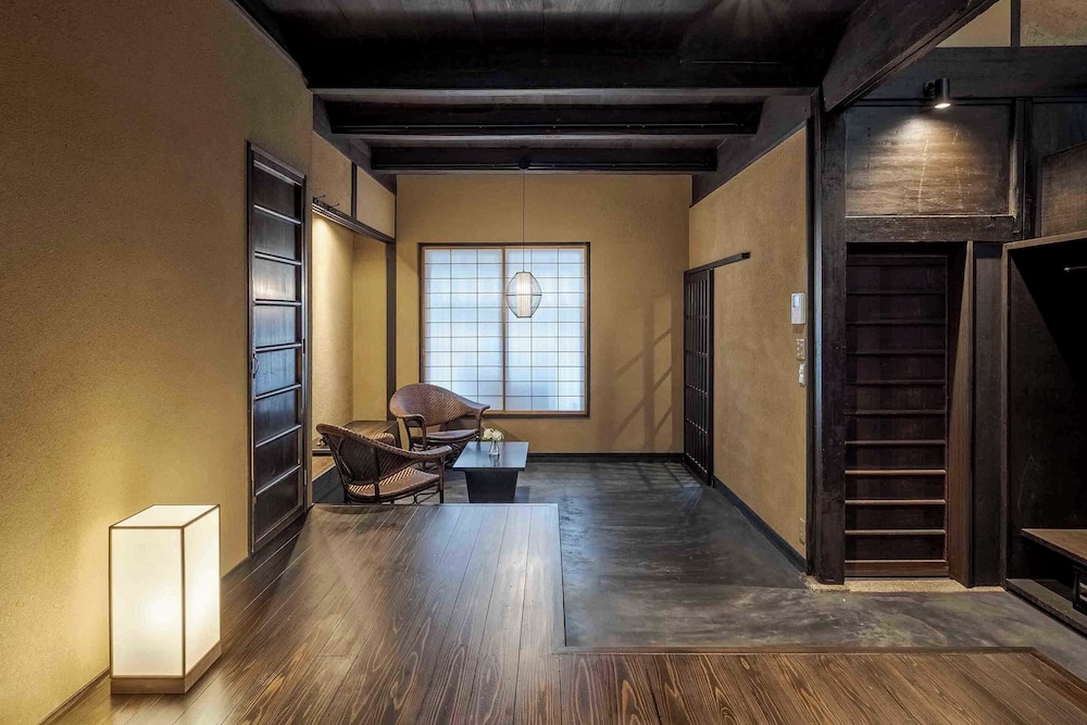 トラディショナル ハウス 2 ベッドルーム キッチン ガーデンビュー 客室21 | Konoha Yura Machiya House