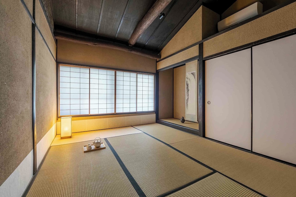 トラディショナル ハウス 2 ベッドルーム キッチン ガーデンビュー 客室13 | Konoha Yura Machiya House