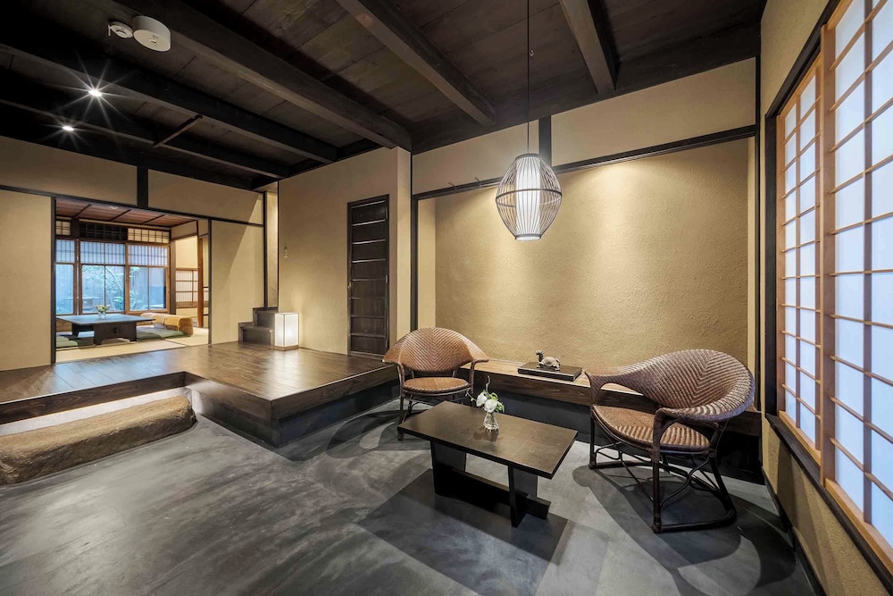 トラディショナル ハウス 2 ベッドルーム キッチン ガーデンビュー 客室19 | Konoha Yura Machiya House