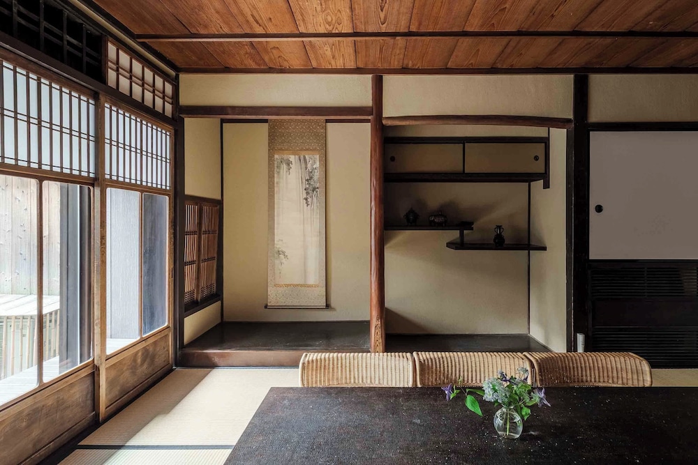 トラディショナル ハウス 2 ベッドルーム キッチン ガーデンビュー 客室23 | Konoha Yura Machiya House