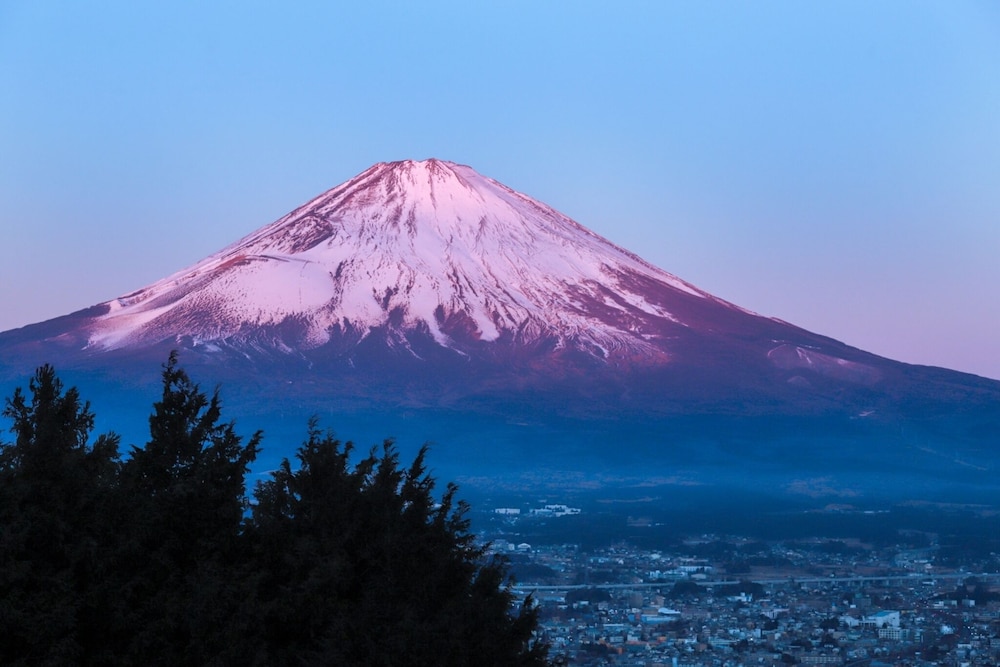 プレミアム ヴィラ 富士山と御殿場の夜景を一望 半露天風呂付き 禁煙 [山] バルコニーからの眺望0 | Wellリゾート富士