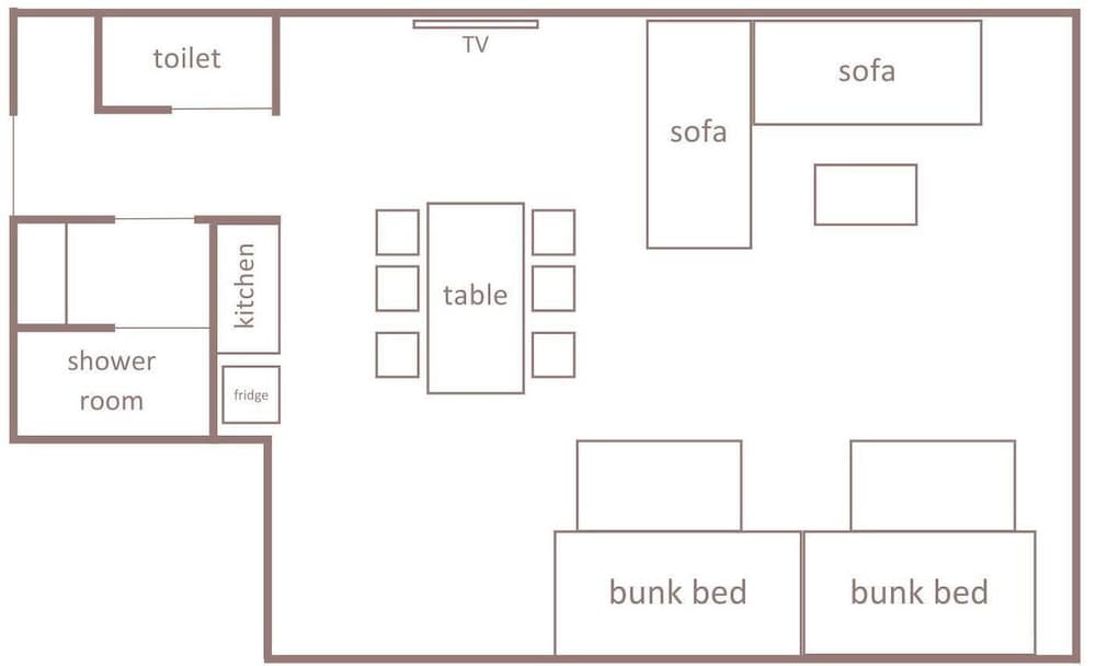 コンフォート スタジオ フロアマップ0 | Minn STATION Ai Nagoya