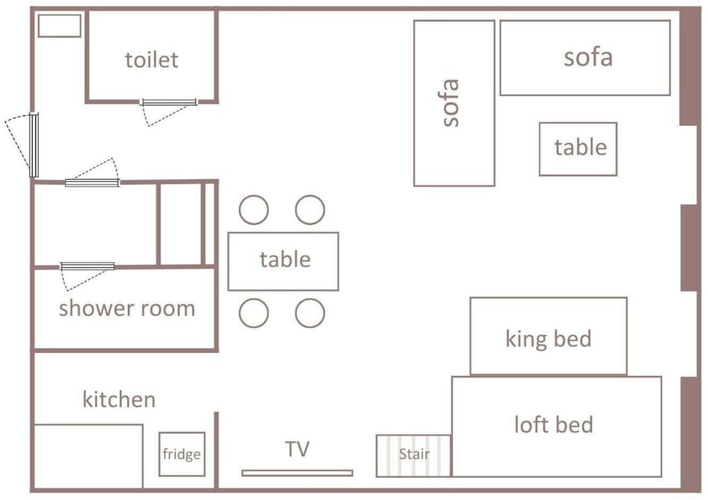スーペリア ルーム フロアマップ0 | Minn STATION Ai Nagoya