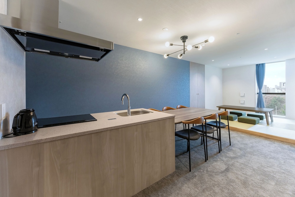 デラックス ルーム 専用キッチン1 | Minn STATION Ai Nagoya