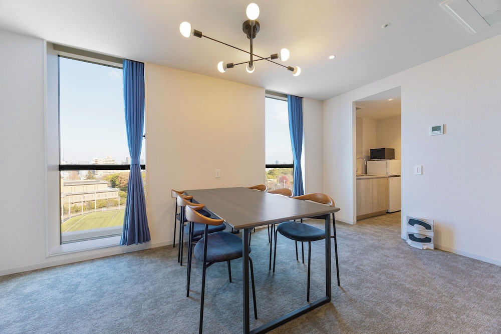 デラックス アパートメント リビング エリア3 | Minn STATION Ai Nagoya