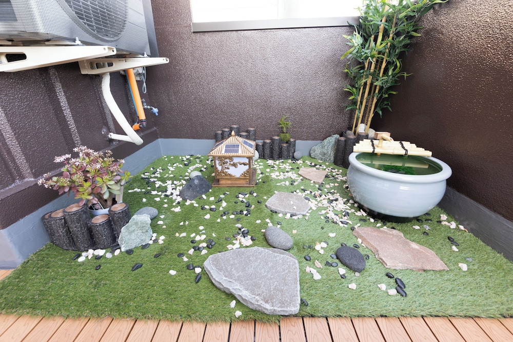 ファミリー ルーム テラス / パティオ1 | 灯光旅館