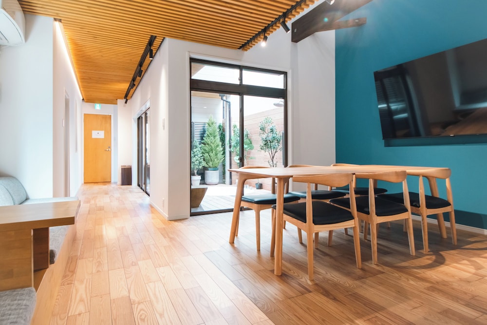 アパートメント バルコニー リビング エリア3 | 華ならまち