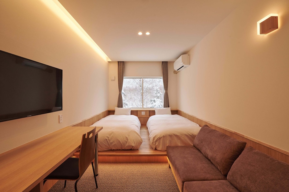 ベーシック ツインルーム ガーデンビュー 別館 | 石の湯ロッジ