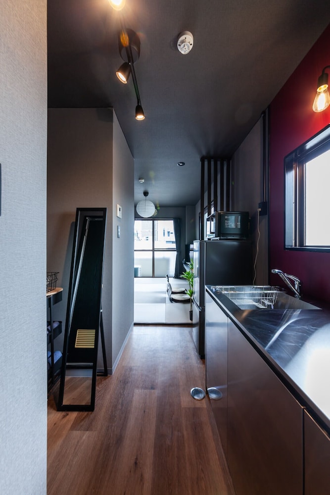 クラシック シングルルーム (404) 専用キッチン2 | おやど紀伊国屋玉園町