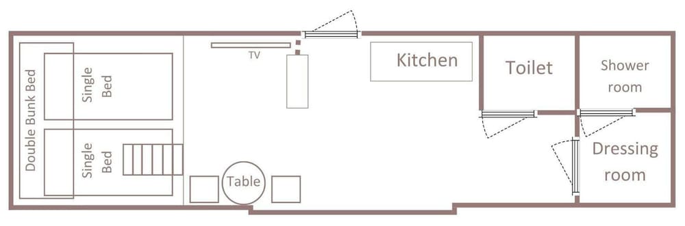 スマートバジェット3ベッド フロアマップ0 | Minn 浅草蔵前 North