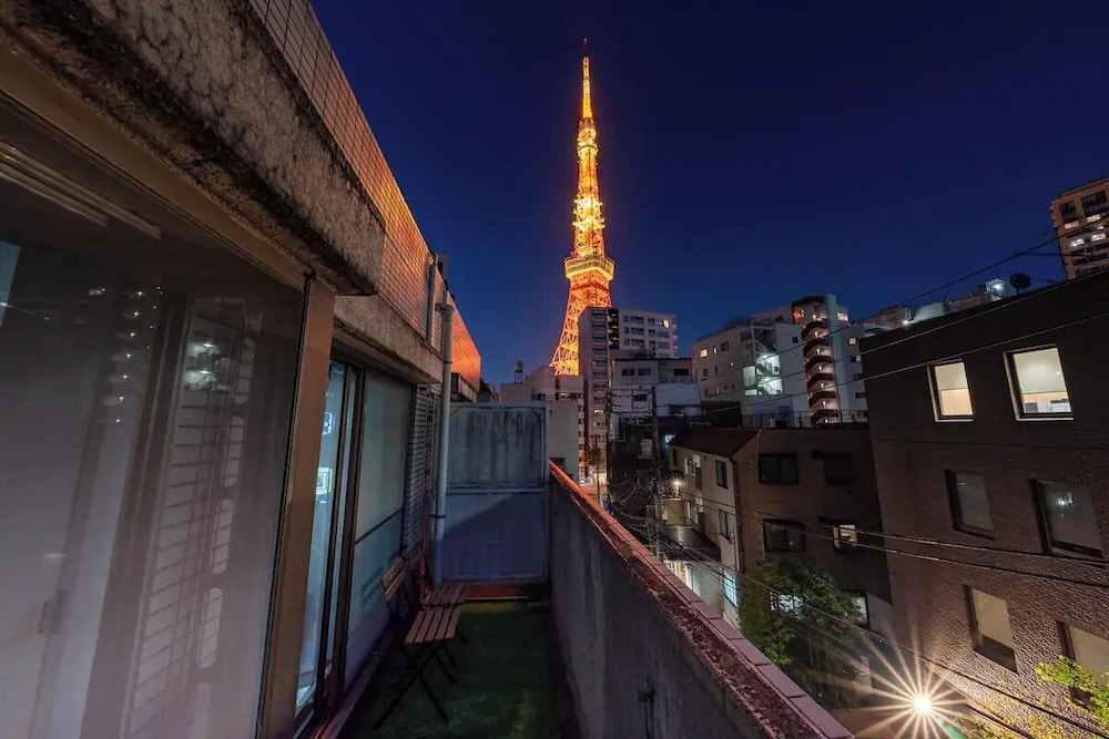 アパートメント シティビュー テラス / パティオ2 | ヴィラ三田村 303