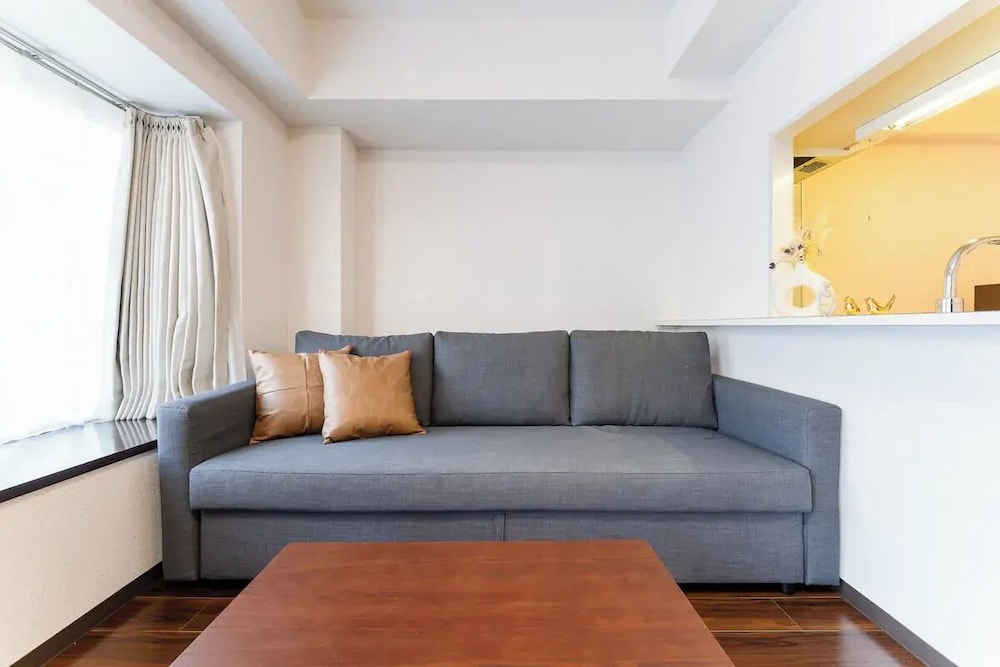 アパートメント シティビュー リビング エリア1 | ヴィラ三田村 303