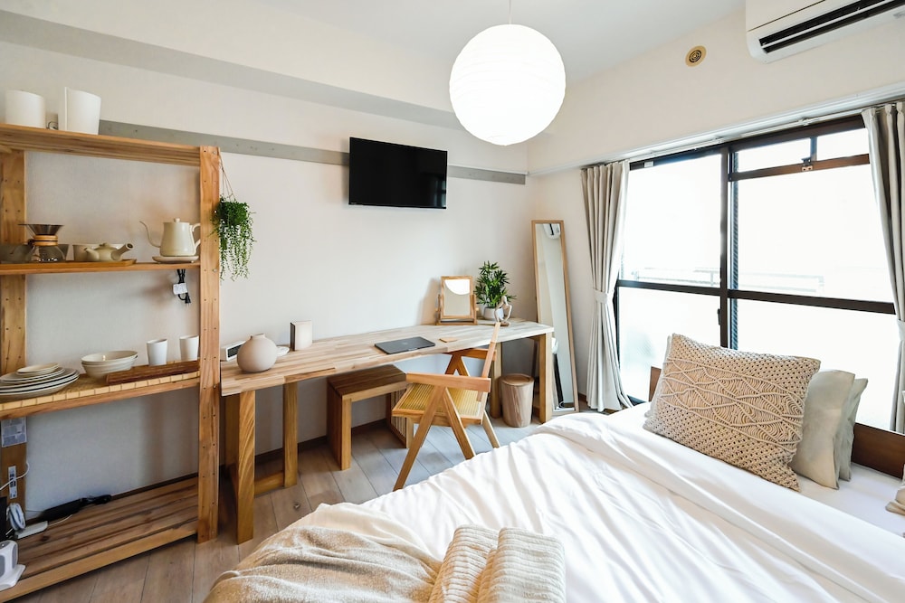 アパートメント クイーンベッド 1 台 禁煙 (303) 客室1 | Fukuoka Loft 303