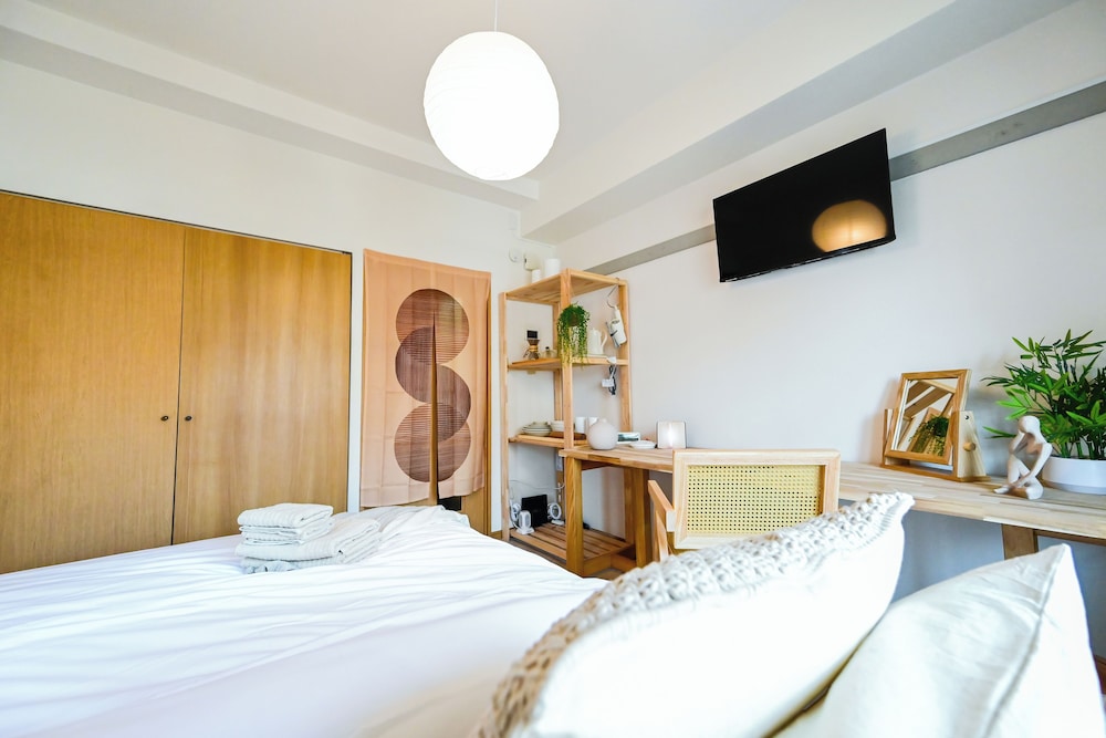 アパートメント クイーンベッド 1 台 禁煙 (303) 客室2 | Fukuoka Loft 303