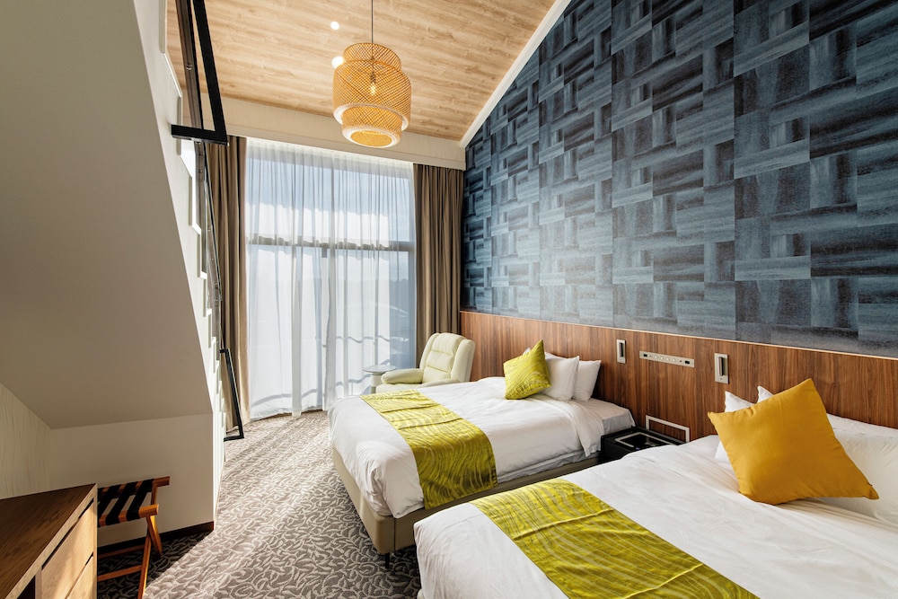 デラックス ロフト ラナイ ガーデンビュー 客室1 | UE GARDEN RESORT