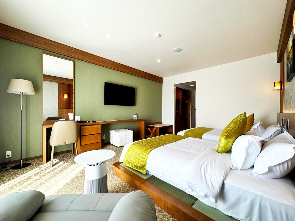 デラックス ツインルーム 客室1 | UE GARDEN RESORT