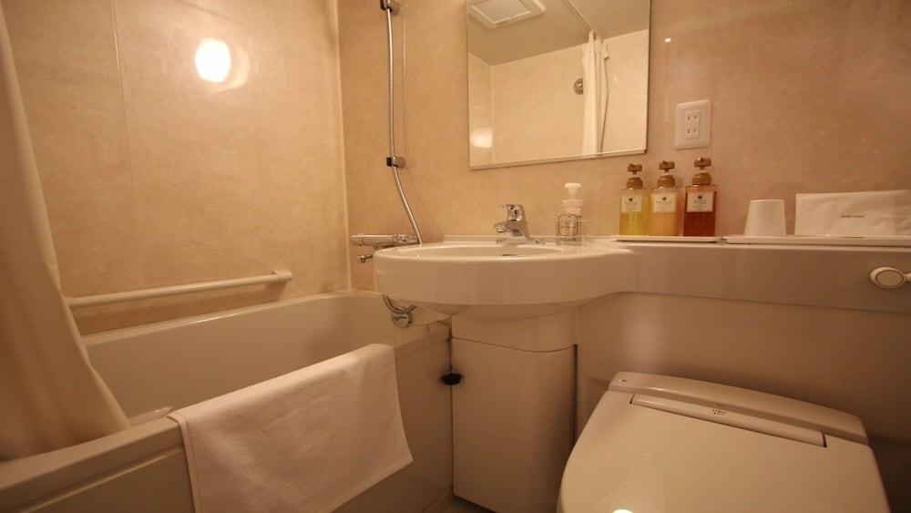 [喫煙 電子タバコのみ可]リニューアルスタンダードダブルルーム バスルーム0 | ホテルニューガイア柳川