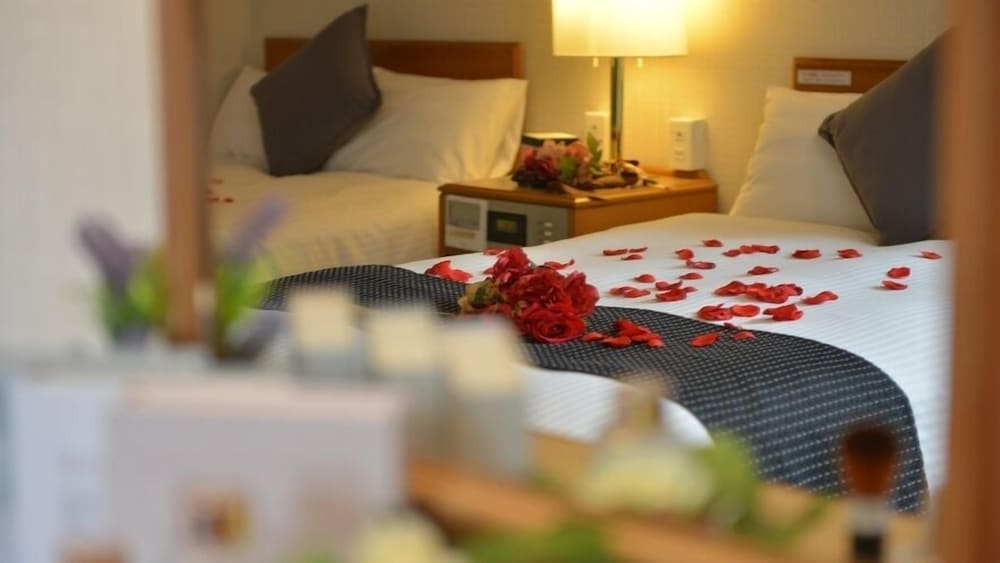 [禁煙]リニューアルツインルーム 客室2 | ホテルニューガイア糸島