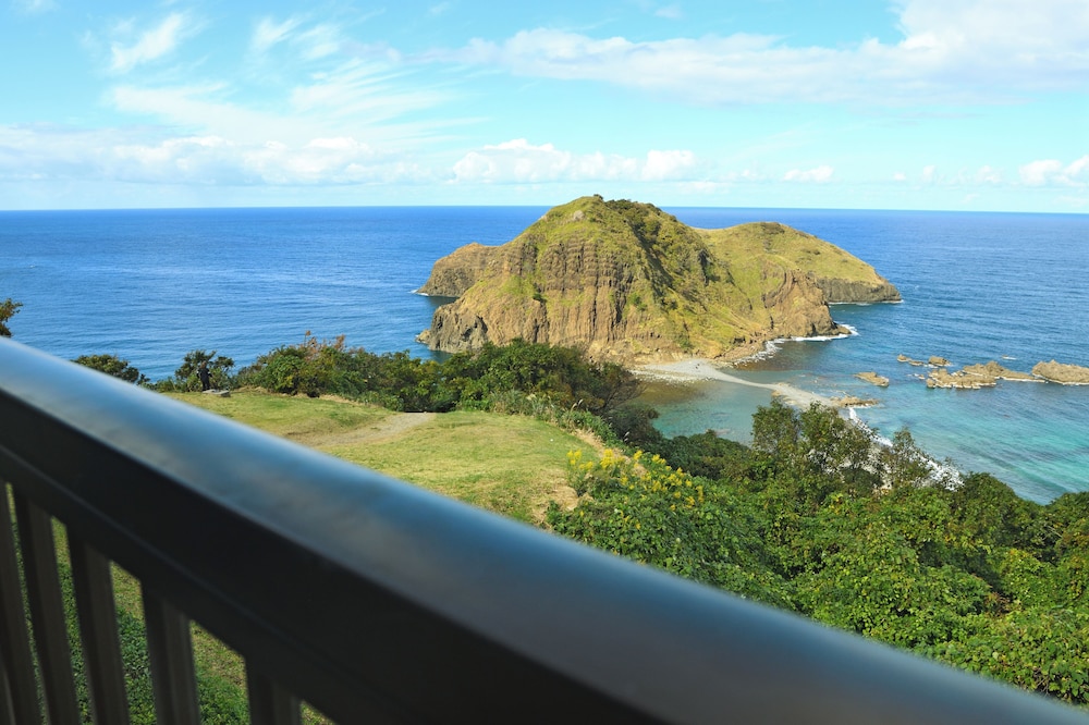 スタンダード ツインルーム 禁煙 シービュー バルコニーからの眺望0 | SADO 二ツ亀ビューホテル