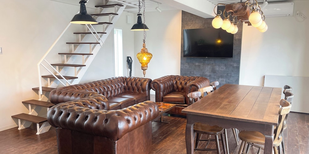 Villa A棟 リビングルーム2 | VAMOS Villa 徳之島