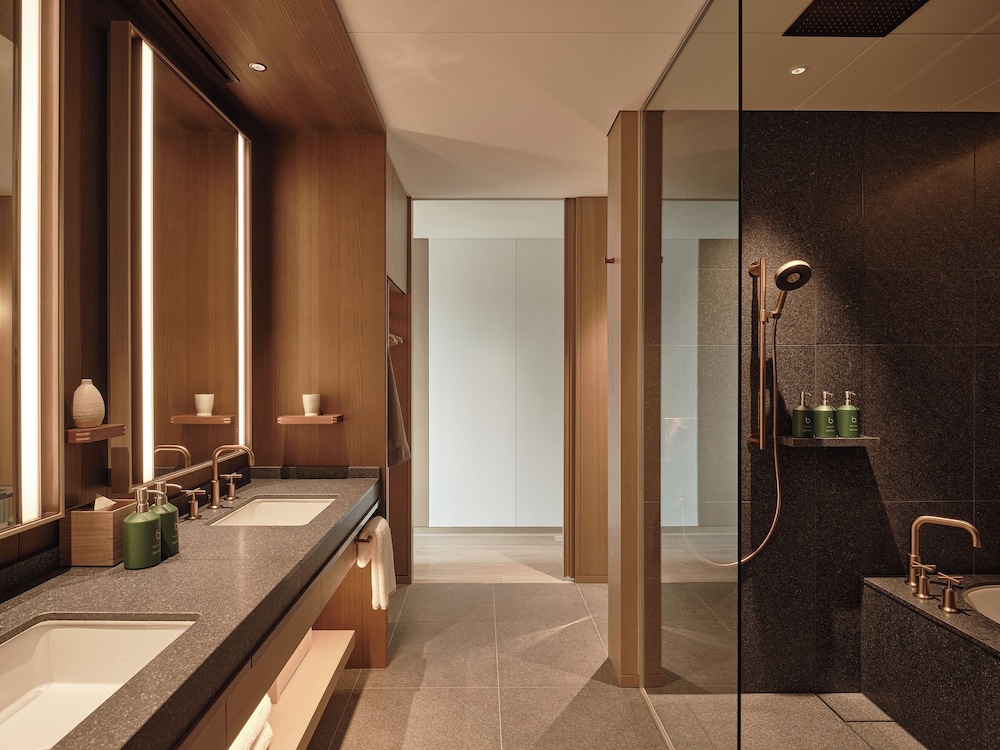 デラックス ルーム キングベッド 1 台 シティビュー バスルーム2 | パティーナ大阪