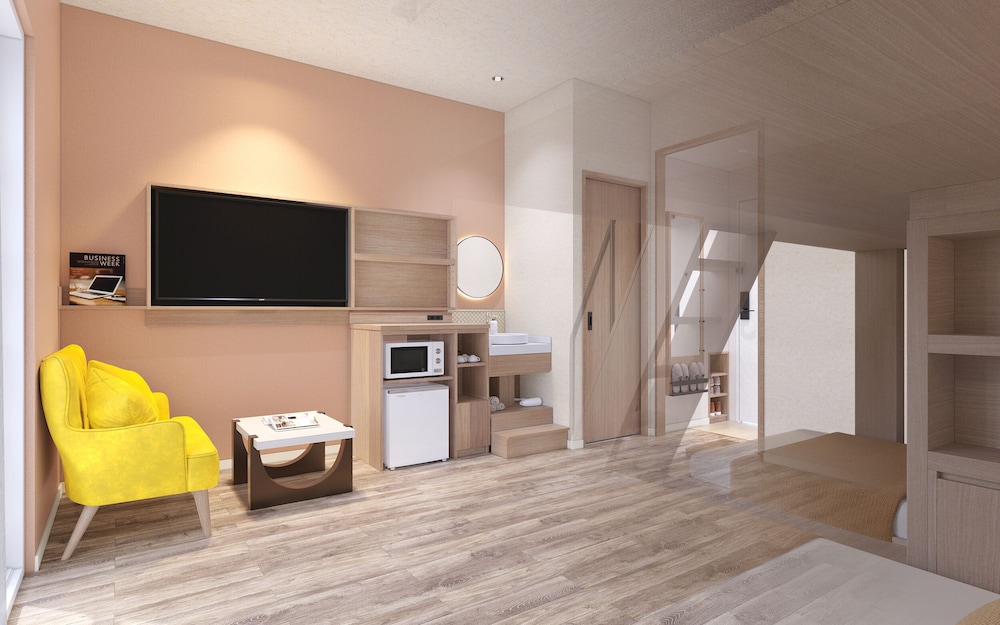 コンフォート トリプルルーム ガーデンビュー 客室1 | Hotel O. Setouchi（ホテル オー せとうち）