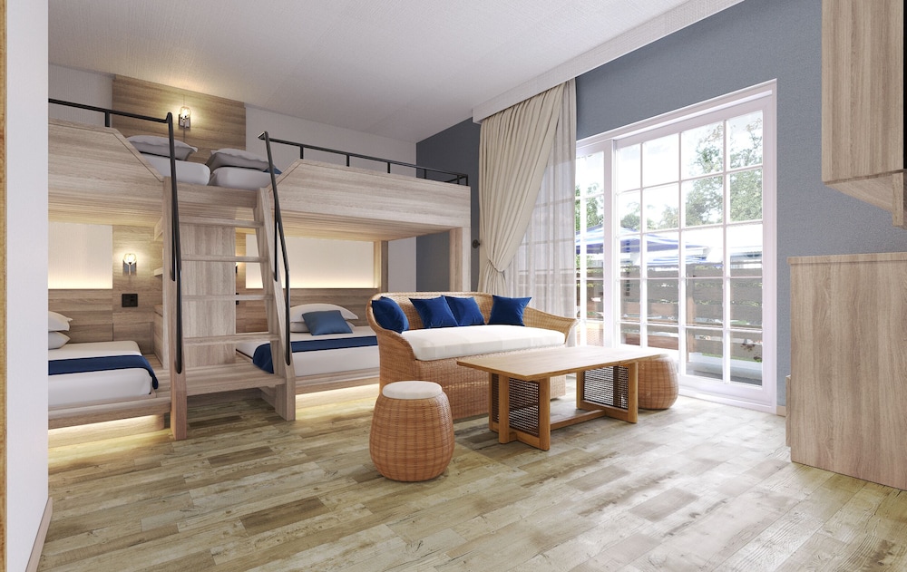 コンフォート 4 人部屋 ガーデンビュー | Hotel O. Setouchi（ホテル オー せとうち）