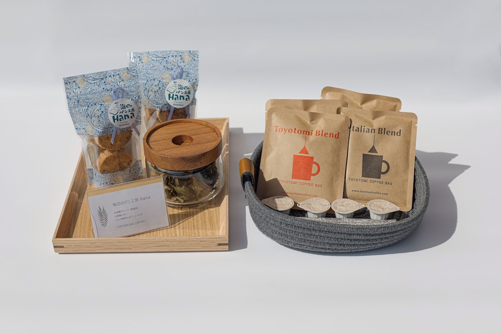 ラグジュアリー ヴィラ キングベッド 1 台 シービュー コーヒー / コーヒーメーカー0 | 星降る別邸WANASA