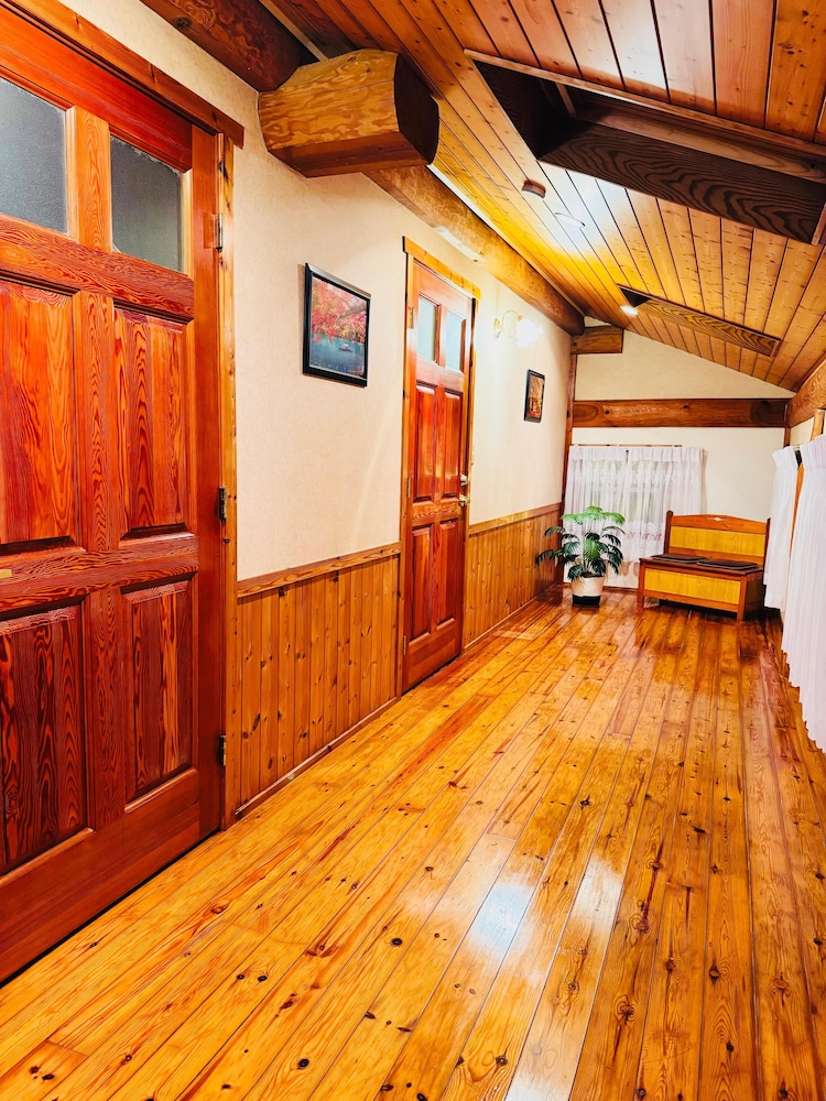 ファミリー ヴィラ テラス / パティオ0 | 湯布院 ログハウスの宿トムソーヤ