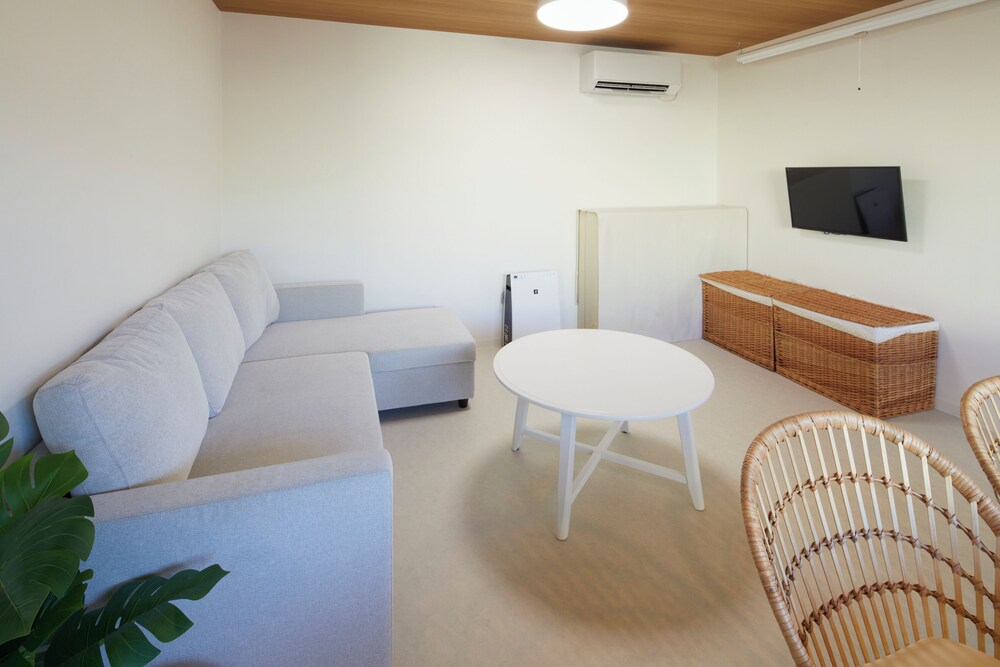 (ナギサ) ベーシック/バーベキューグリル/プライベートドッグラン/貸し切りサウナ＆ジャグジー/禁煙 リビング エリア1 | Solana九十九里