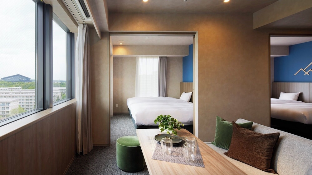 【スタンダードフロア】 ファミリー エスコンフィールドビュー 客室2 | エスコンフィールドHOKKAIDOホテル 北広島駅前