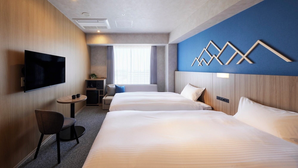 【スタンダードフロア】 ツイン+1 エスコンフィールドビュー 客室1 | エスコンフィールドHOKKAIDOホテル 北広島駅前