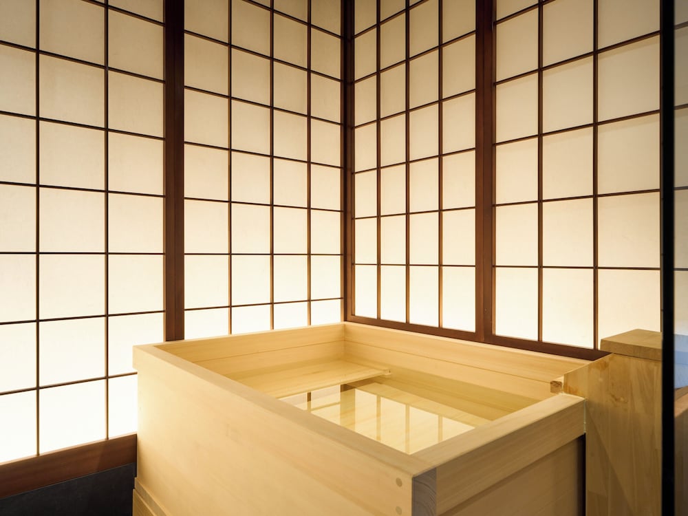 ダブルルーム バスルーム10 | 今昔荘 大阪 天保山-観桜・松柏