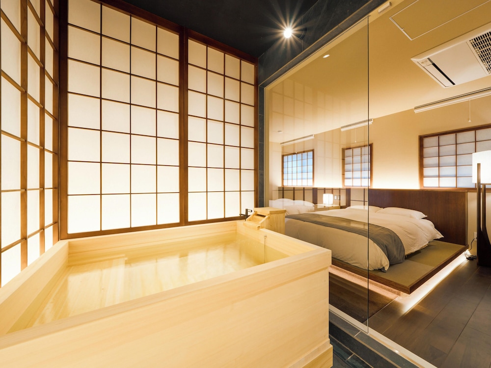 ダブルルーム バスルーム4 | 今昔荘 大阪 天保山-観桜・松柏