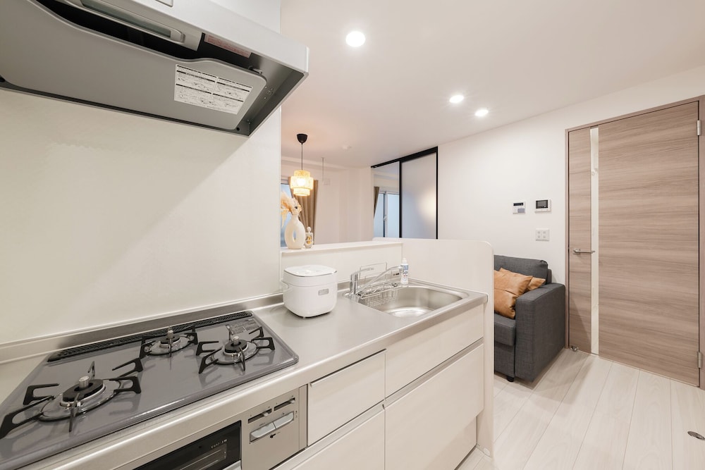 101号室 禁煙 専用キッチン8 | House Hotel Ekoda