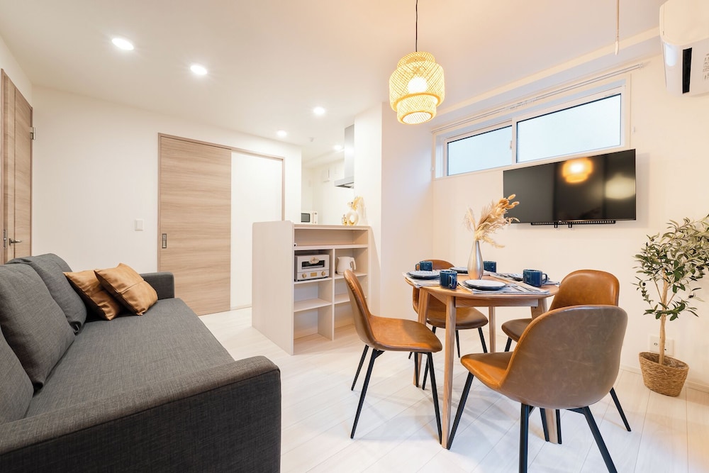 101号室 禁煙 リビング エリア6 | House Hotel Ekoda