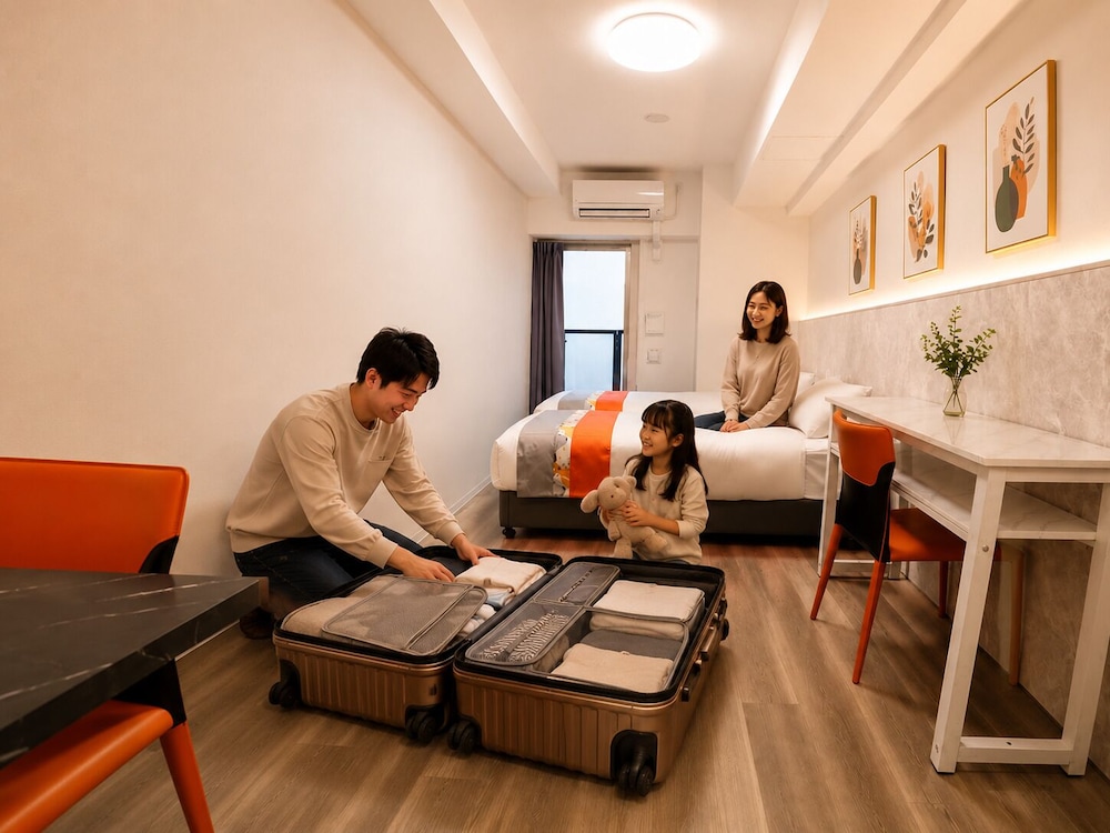 クラシック ツインルーム 内装0 | 嵐 Hotel Arashi 難波南店