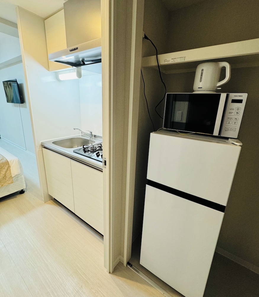 クラシック ツインルーム 専用簡易キッチン0 | 嵐 Hotel Arashi 難波南店