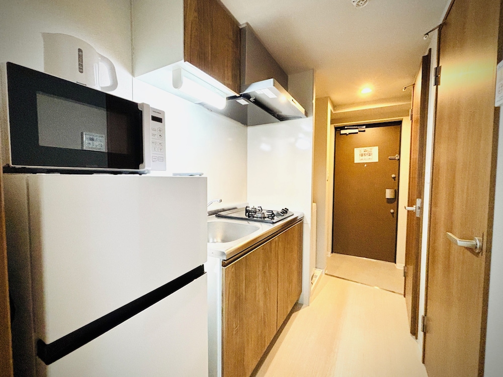 クラシック ツインルーム 専用キッチン1 | 嵐 Hotel Arashi 難波南店