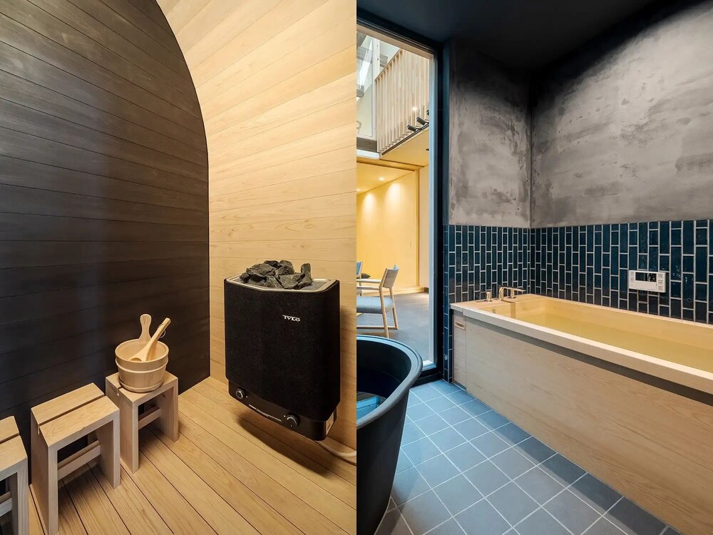 トラディショナル ハウス 2 ベッドルーム 禁煙 サウナ バスルーム3 | 花里町町家ハウス