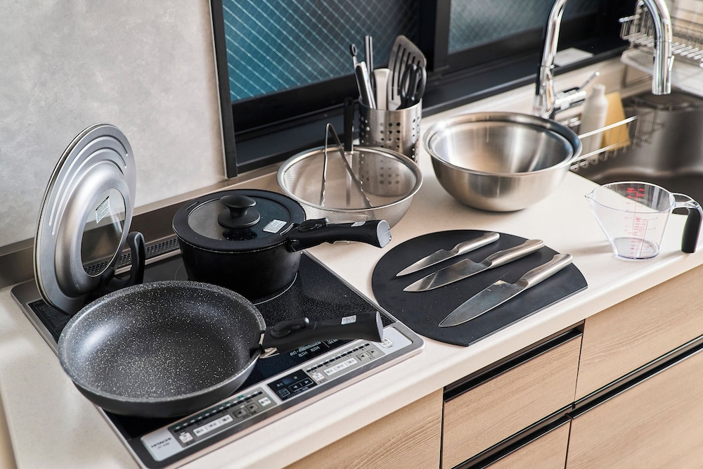 ファミリー コンドミニアム バルコニー ガーデンビュー 専用キッチン2 | R.KAMAKURA