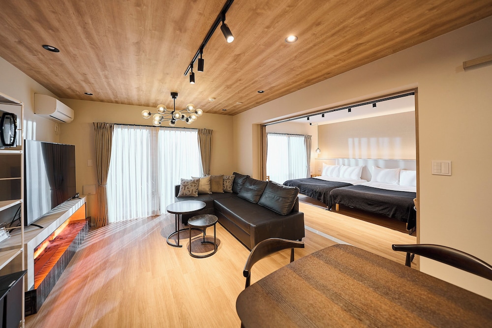 ファミリー コンドミニアム バルコニー ガーデンビュー 客室3 | R.KAMAKURA