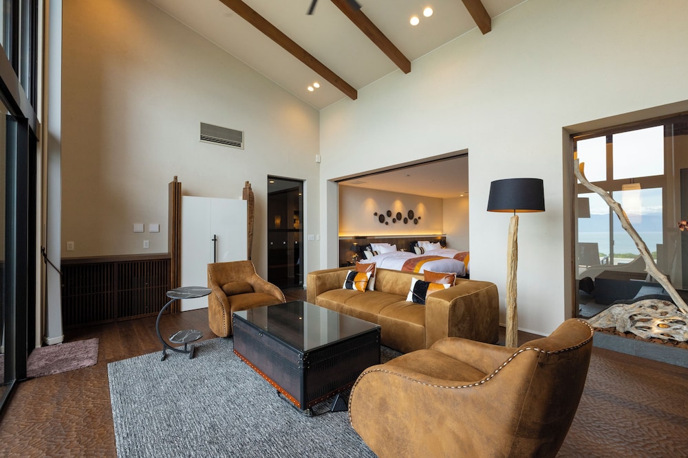 明星　富士山と駿河湾を望む露天風呂サウナ付客室 | 富士青藍