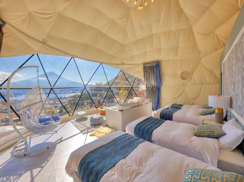 ラグジュアリー テント マウンテンビュー 客室0 | 嶺乃華 Mt.Fuji Glamping Terrace MINENOHANA