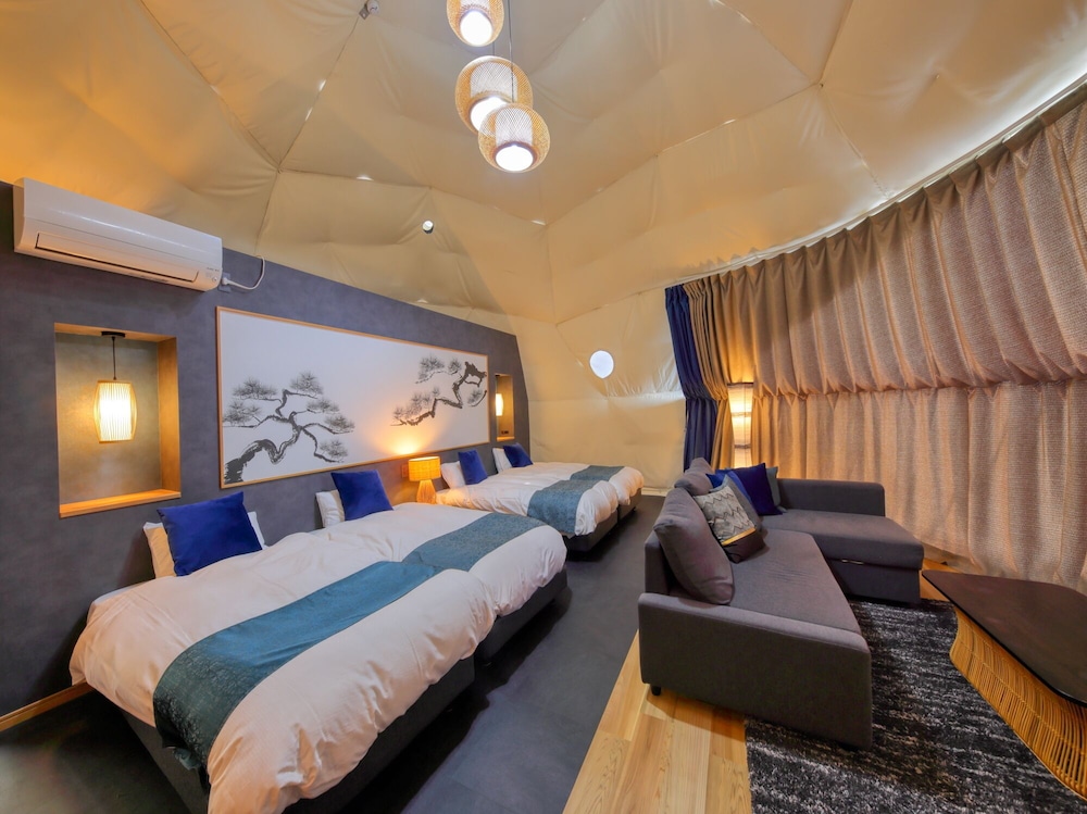 デラックス テント マウンテンビュー 客室0 | 嶺乃華 Mt.Fuji Glamping Terrace MINENOHANA
